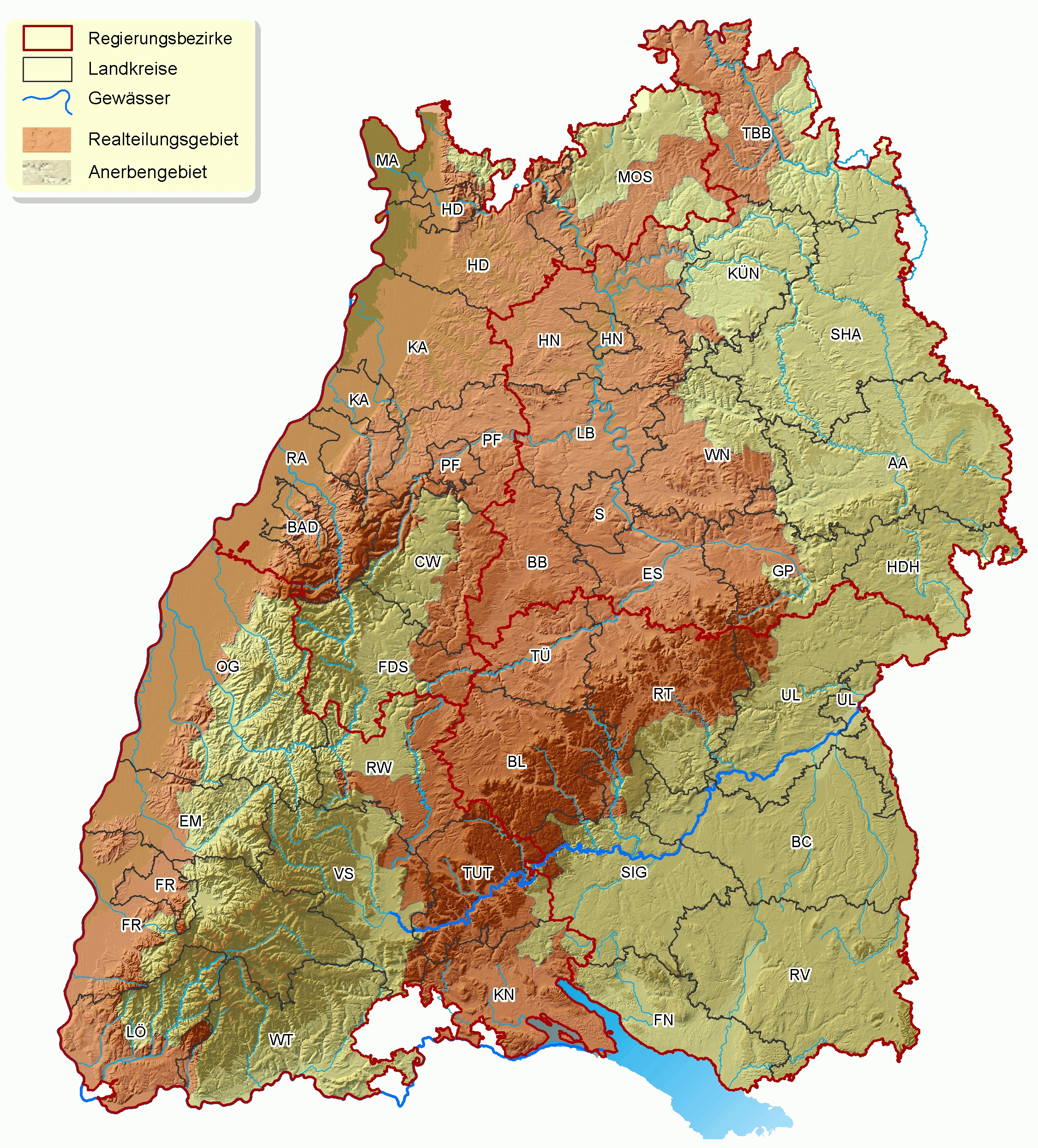 Landwirtschaftliche Vererbung in Baden-Württemberg