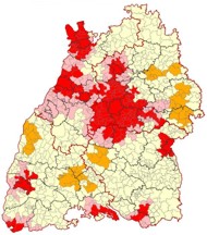 Karte Raumkategorien